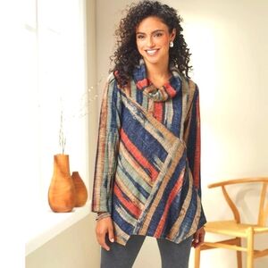 NorthStyle Turtleneck Pullover Long Sleeve Women's Sweater Size S